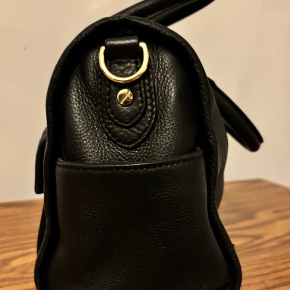 Michael Kors Margo Black Pebbled
Leather Satchel - Picture 3 of 6